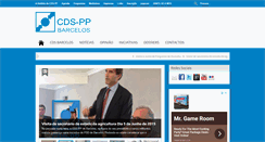 Desktop Screenshot of cds-barcelos.com